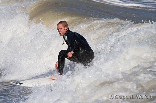 Gulf Surfer_41695.jpg - Photographed along the Gulf coast on Mustang Island near Corpus Christi, Texas, USA.